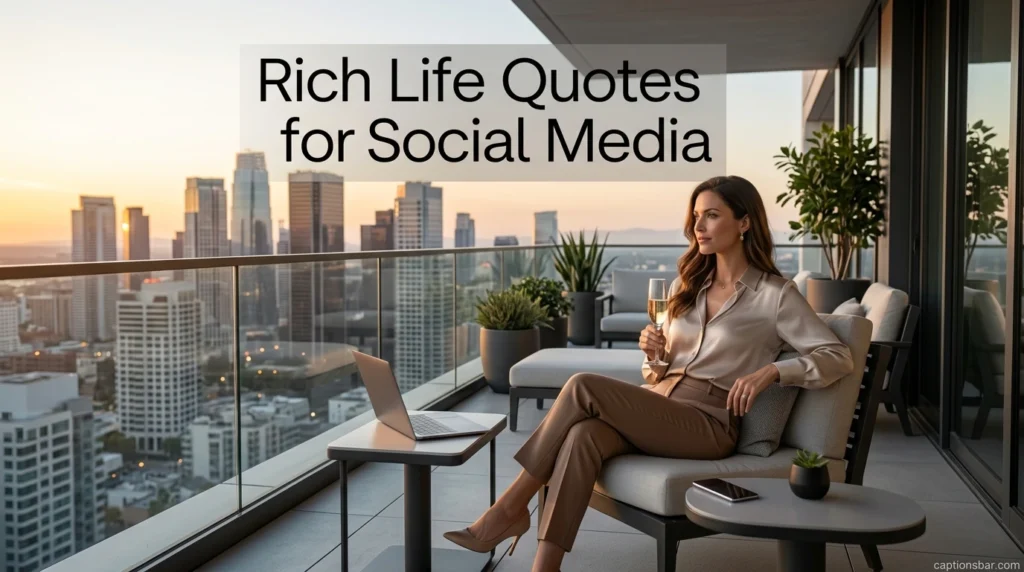 Rich Life Quotes for Social Media