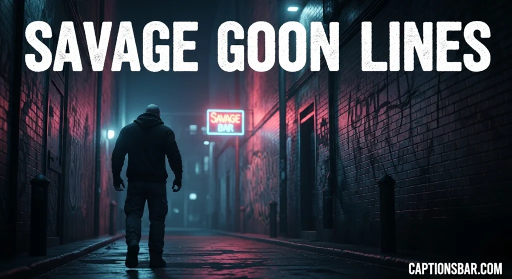 Savage Goon Lines