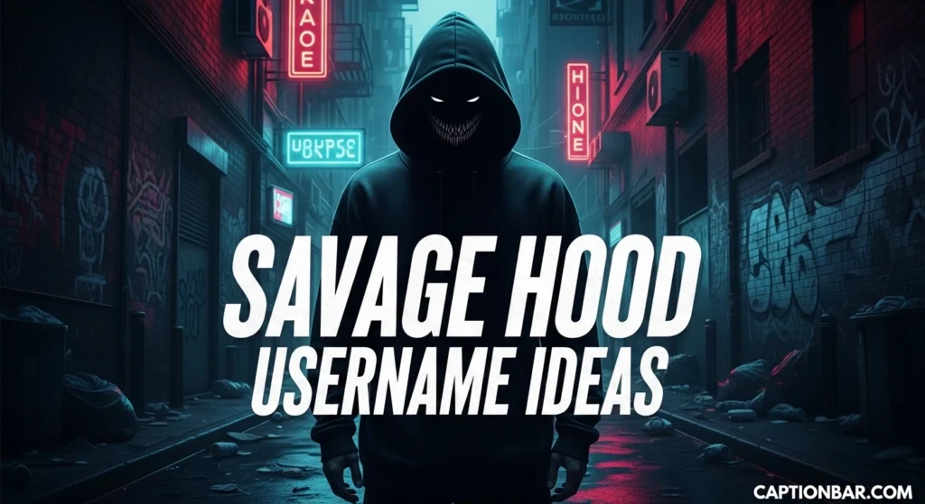 Savage Hood Username Ideas