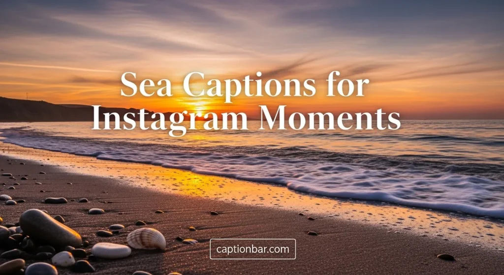 Sea Captions for Instagram Moments