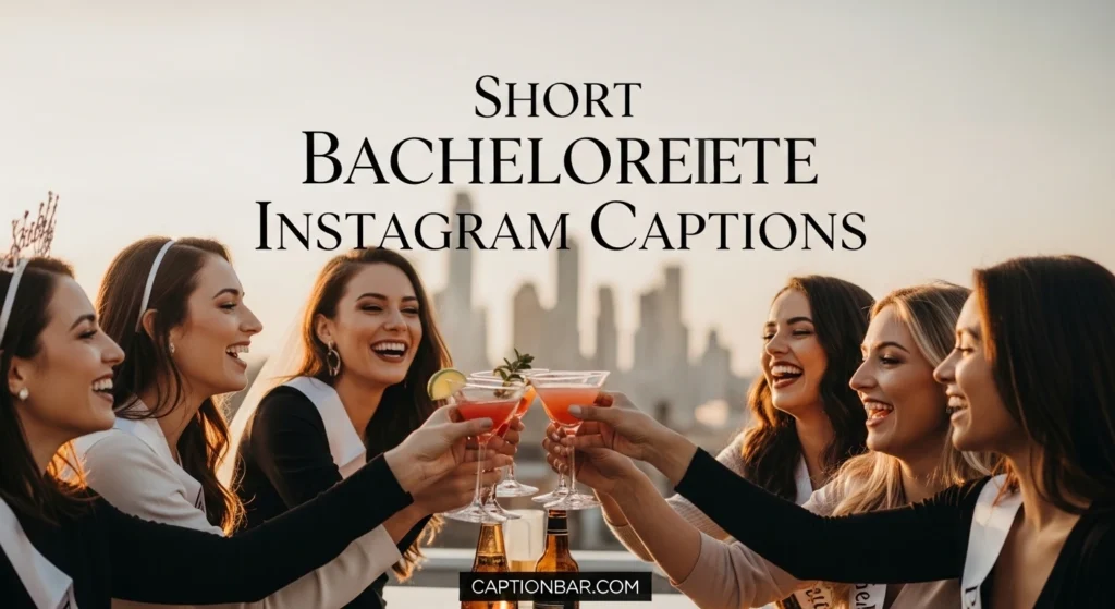 Short Bachelorette Instagram Captions