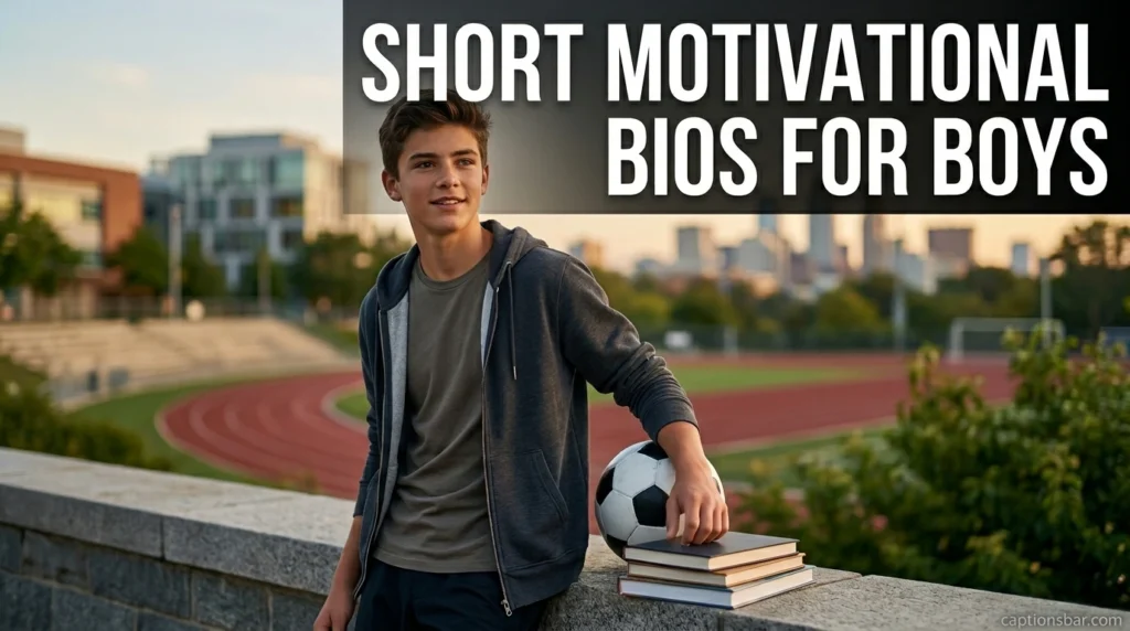 Short Motivational Bios for Boys