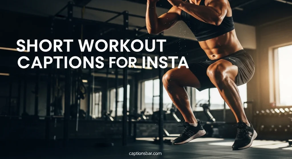 Short Workout Captions for Insta
