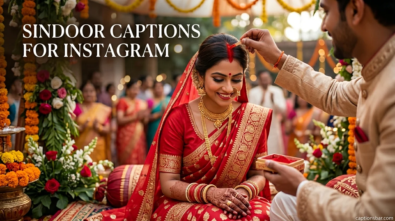 Sindoor Captions for Instagram