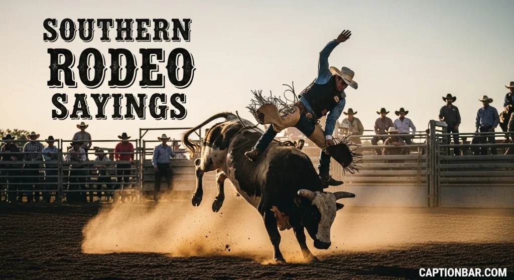 Southern Rodeo Sayings