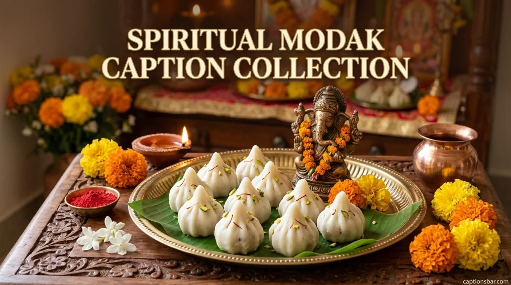 Spiritual Modak Caption Collection