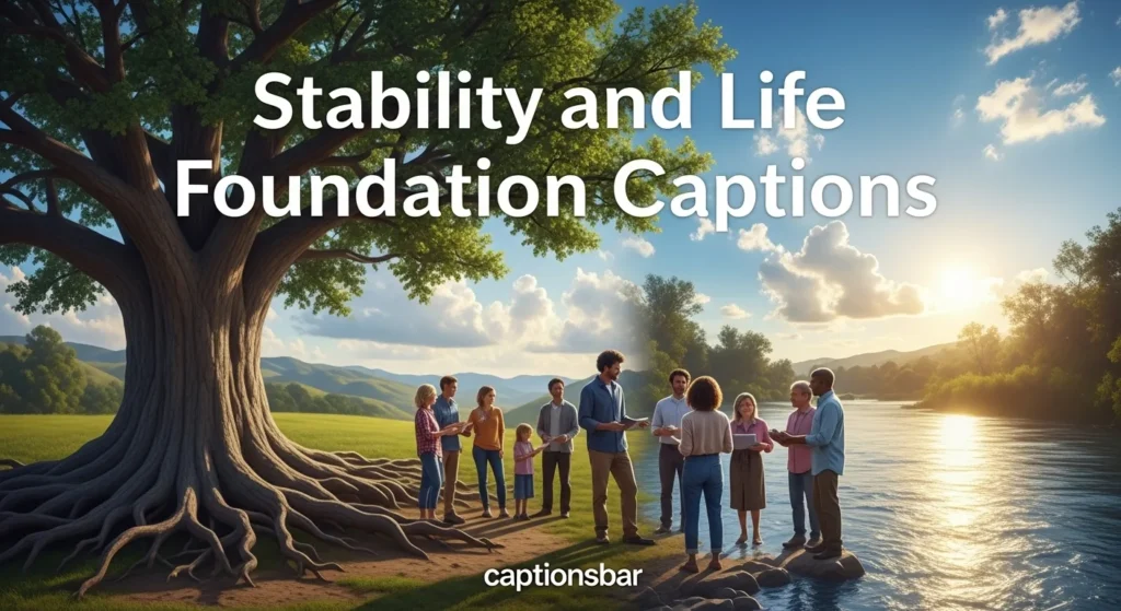 Stability and Life Foundation Captions