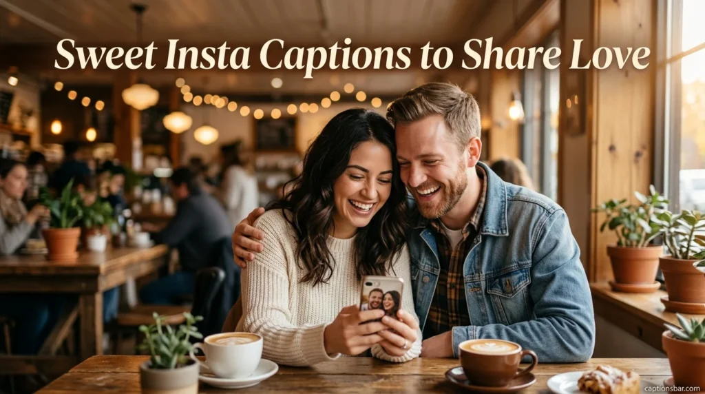 Sweet Insta Captions to Share Love