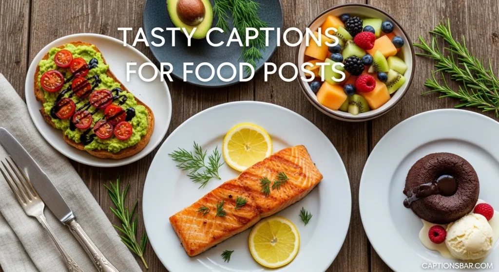 Tasty Captions for Food Posts