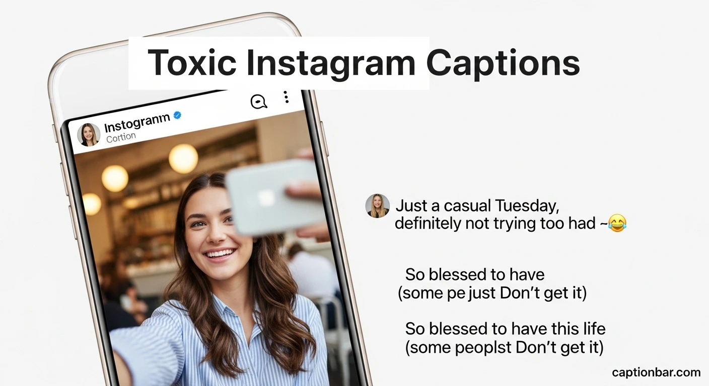 Toxic Instagram Captions