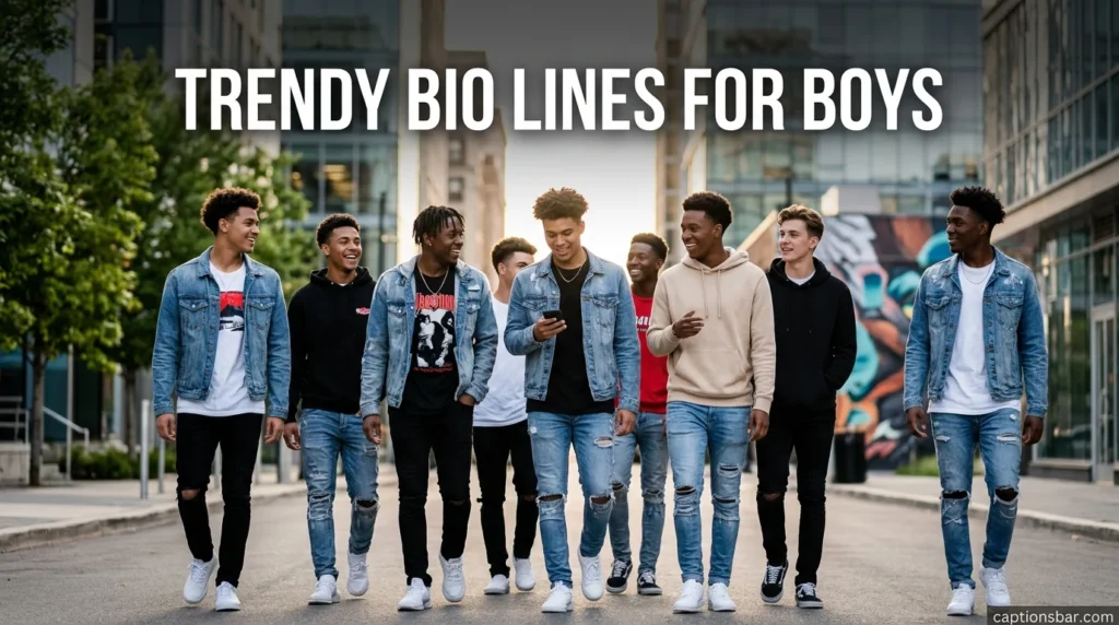 Trendy Bio Lines for Boys 