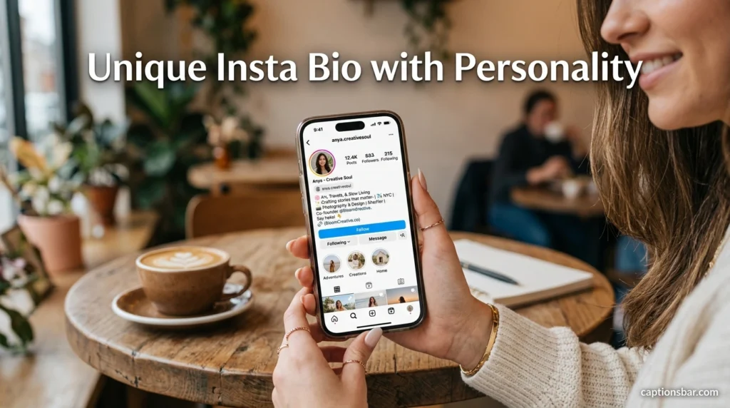 Unique Insta Bio with Personality