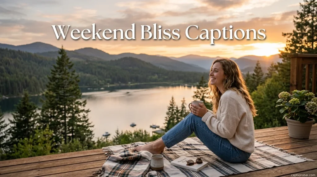 Weekend Bliss Captions