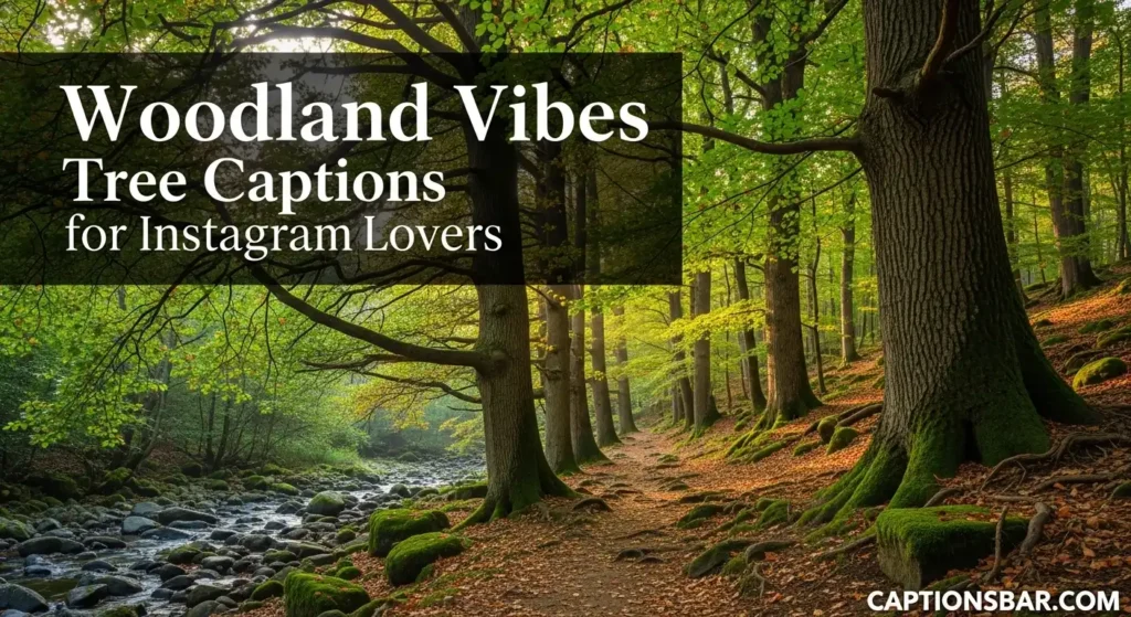 Woodland Vibes Tree Captions for Instagram Lovers