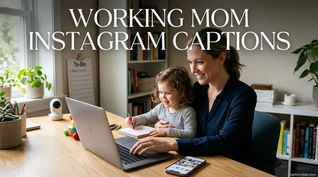 Working Mom Instagram Captions