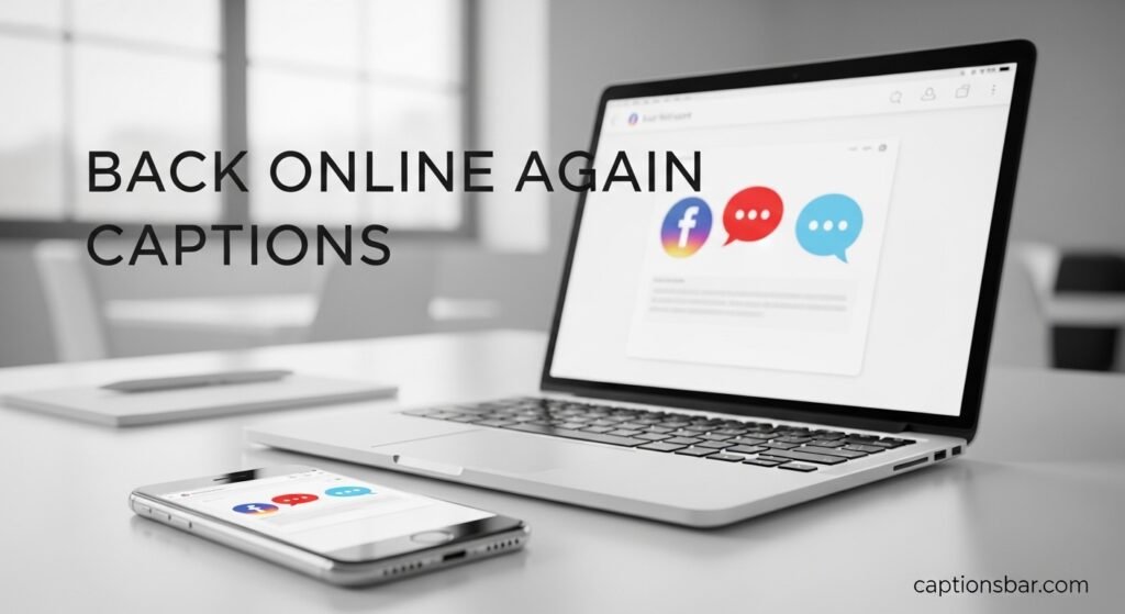 Back Online Again Captions