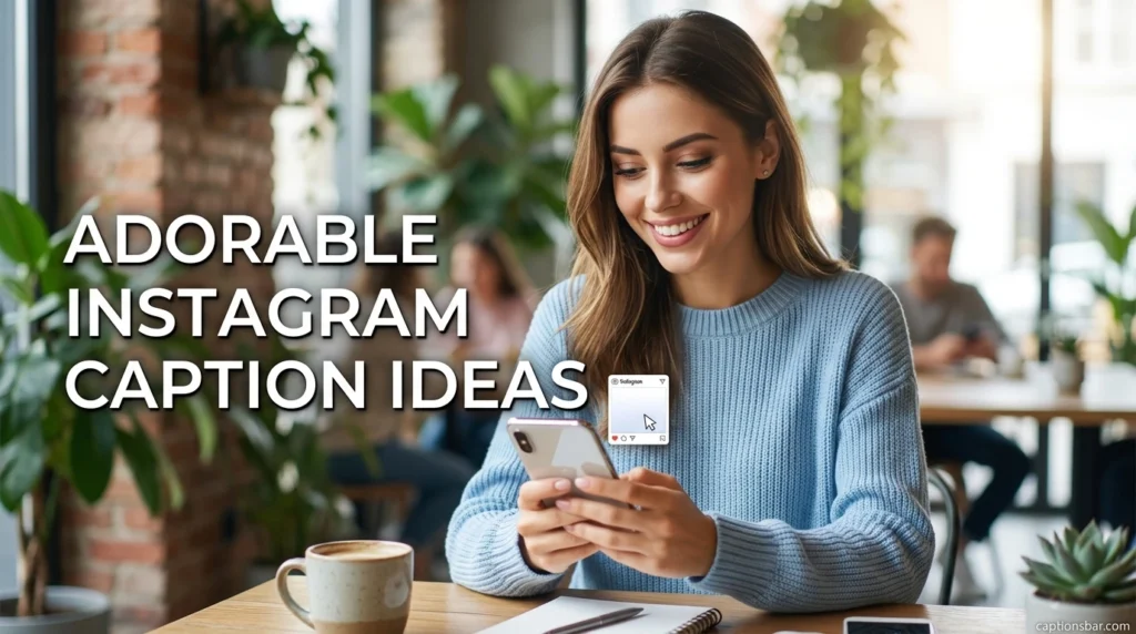 Adorable Instagram Caption Ideas
