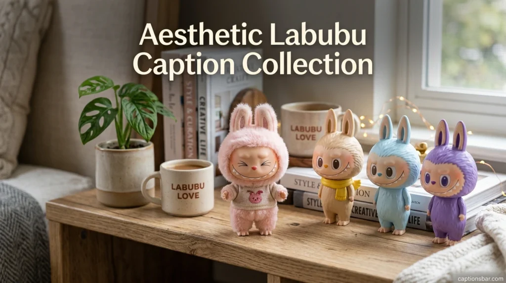 Aesthetic Labubu Caption Collection