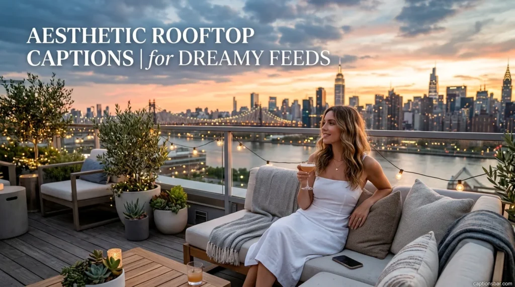 Aesthetic Rooftop Captions for Dreamy Feeds