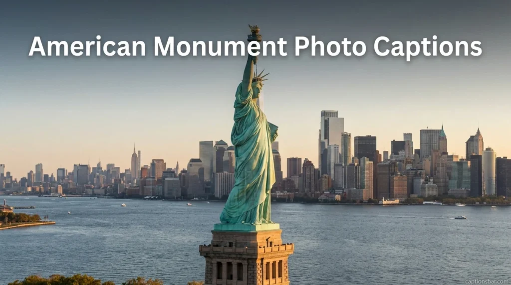 American Monument Photo Captions