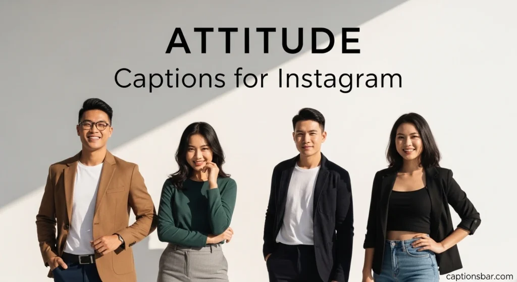 Attitude Captions for Instagram