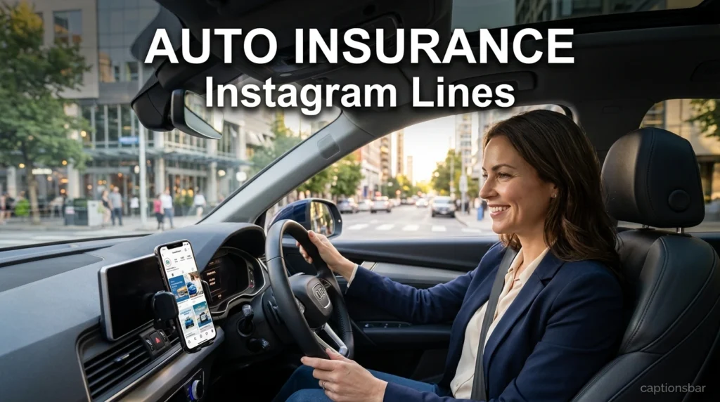 Auto Insurance Instagram Lines