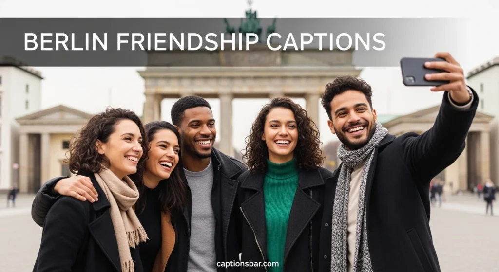 Berlin Friendship Captions