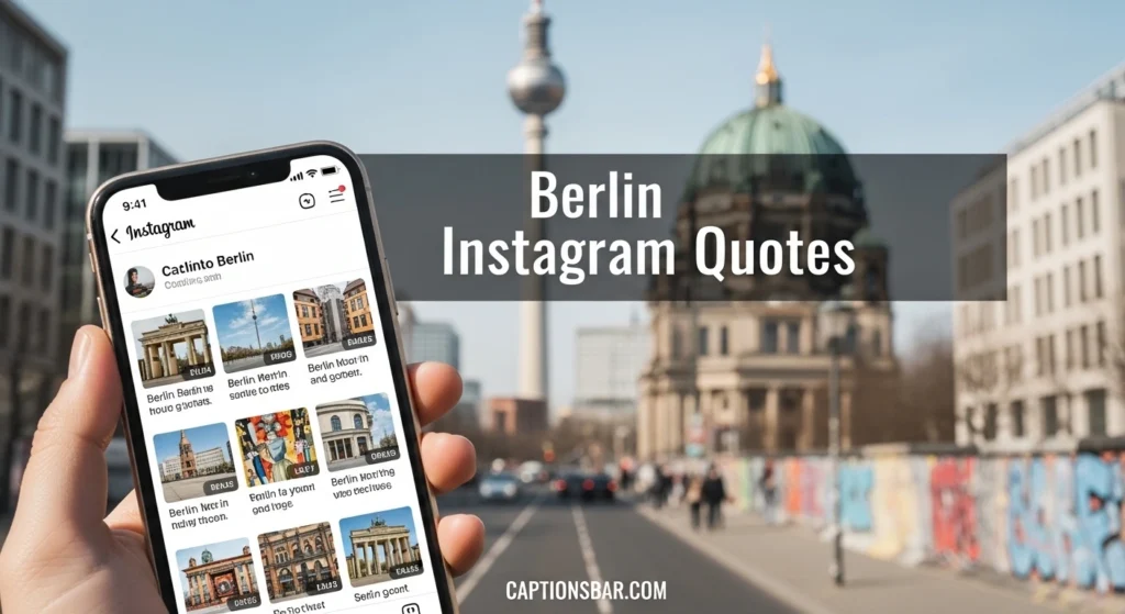 Berlin Instagram Quotes