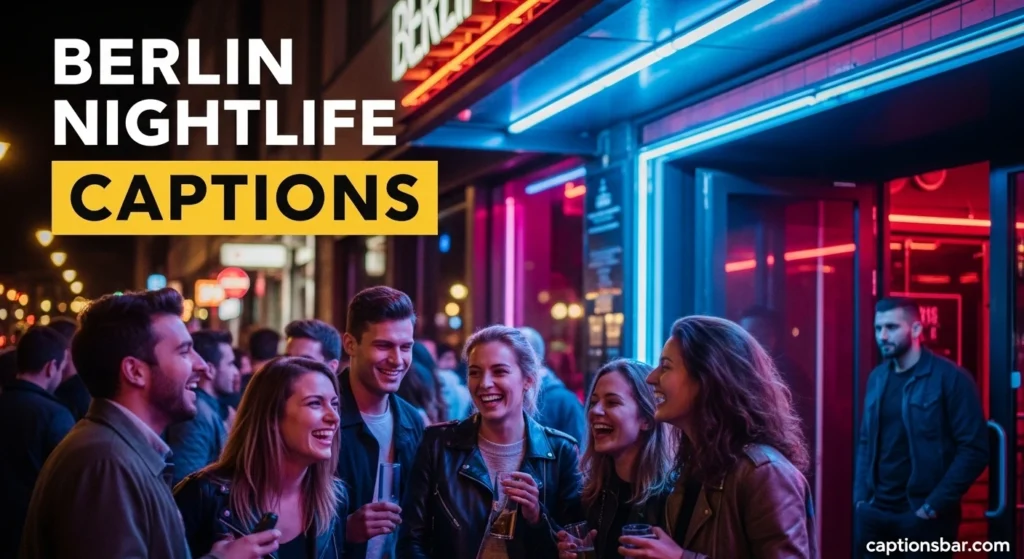Berlin Nightlife Captions