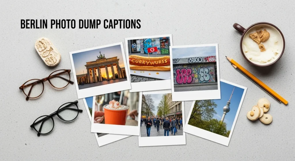 Berlin Photo Dump Captions