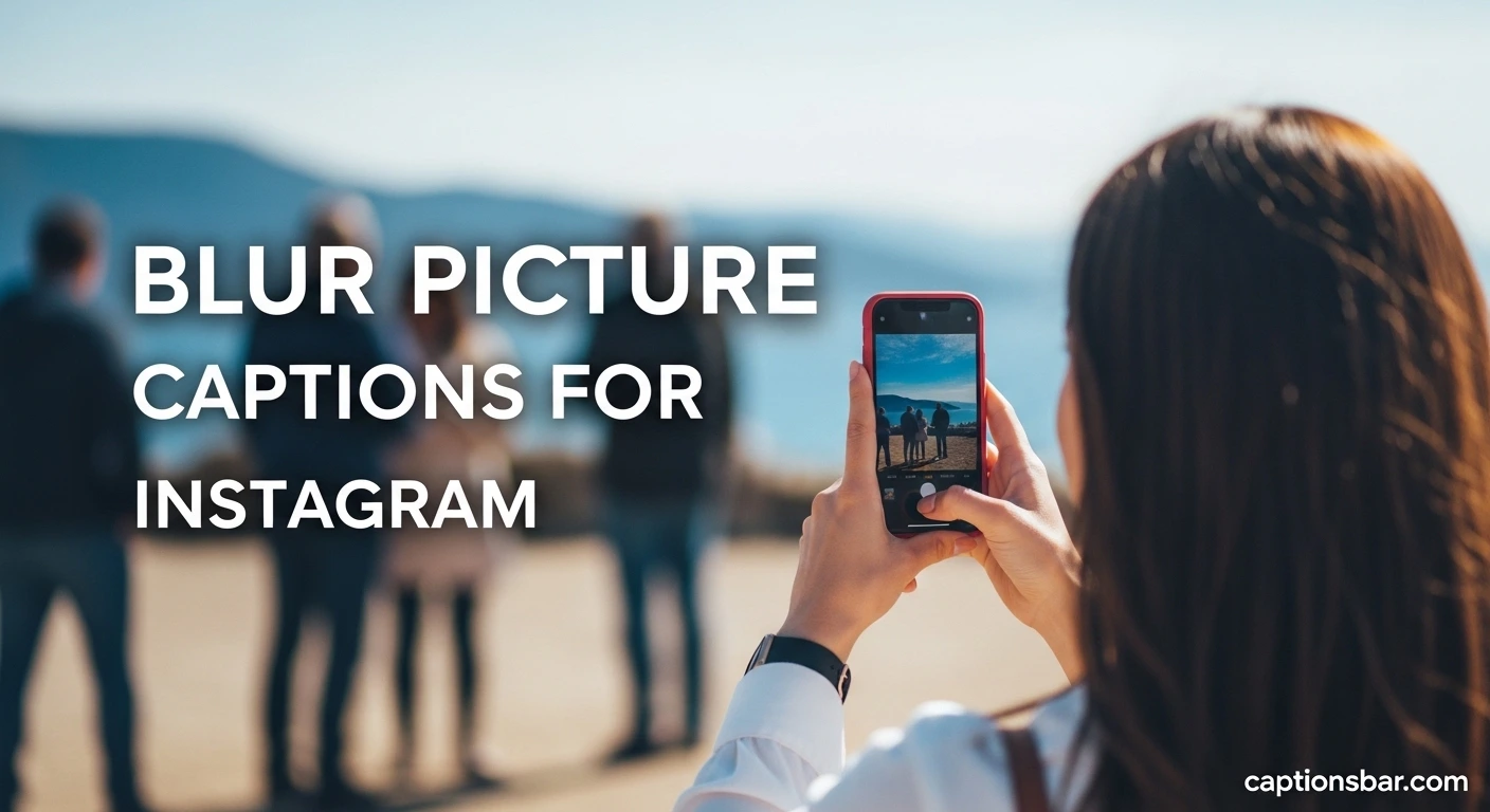 Blur Picture Captions for Instagram