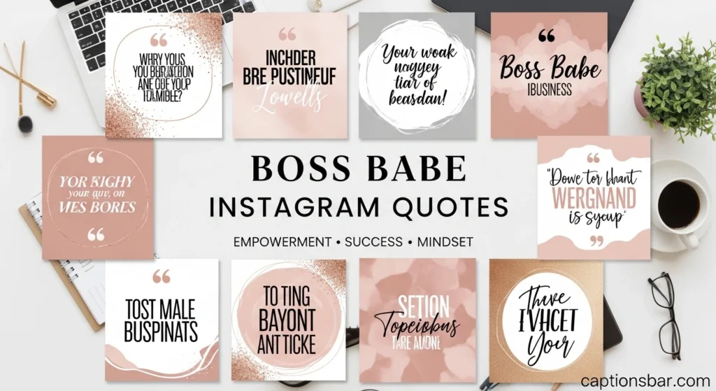 Boss Babe Instagram Quotes