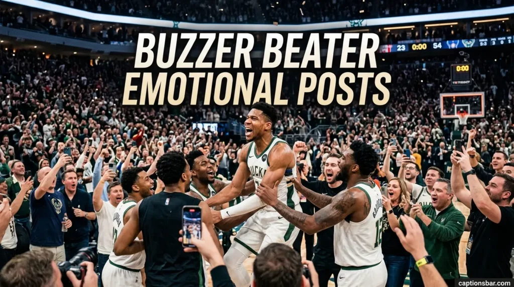 Buzzer Beater Emotional Posts