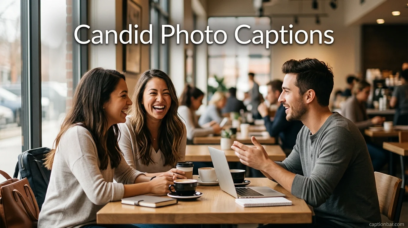 Candid Photo Captions