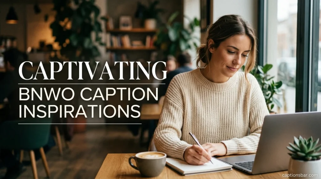 Captivating BNWO Caption Inspirations