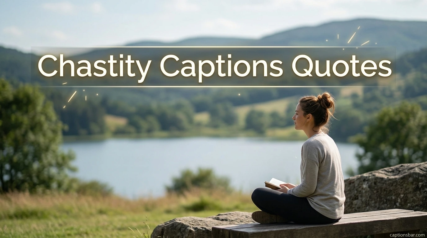 Chastity Captions Quotes
