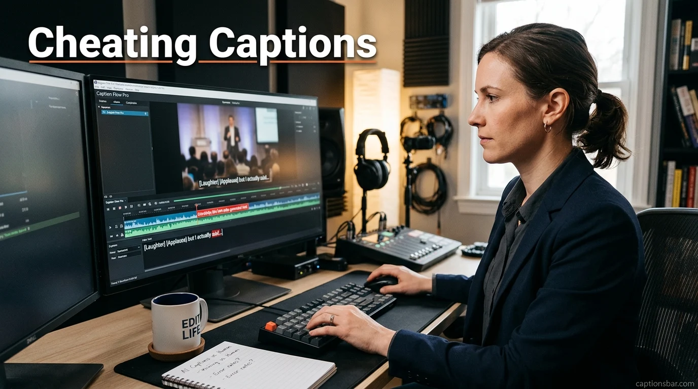 Cheating Captions