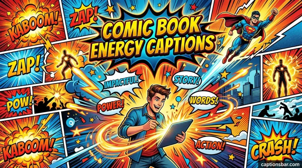 Comic Book Energy Captions