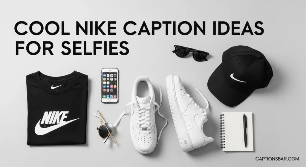 Cool Nike Caption Ideas for Selfies