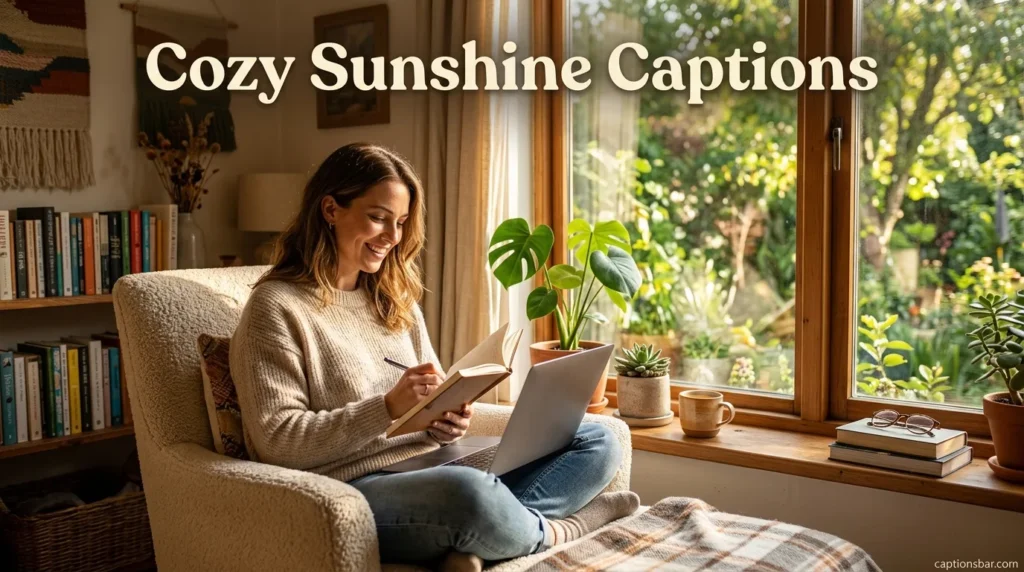 Cozy Sunshine Captions