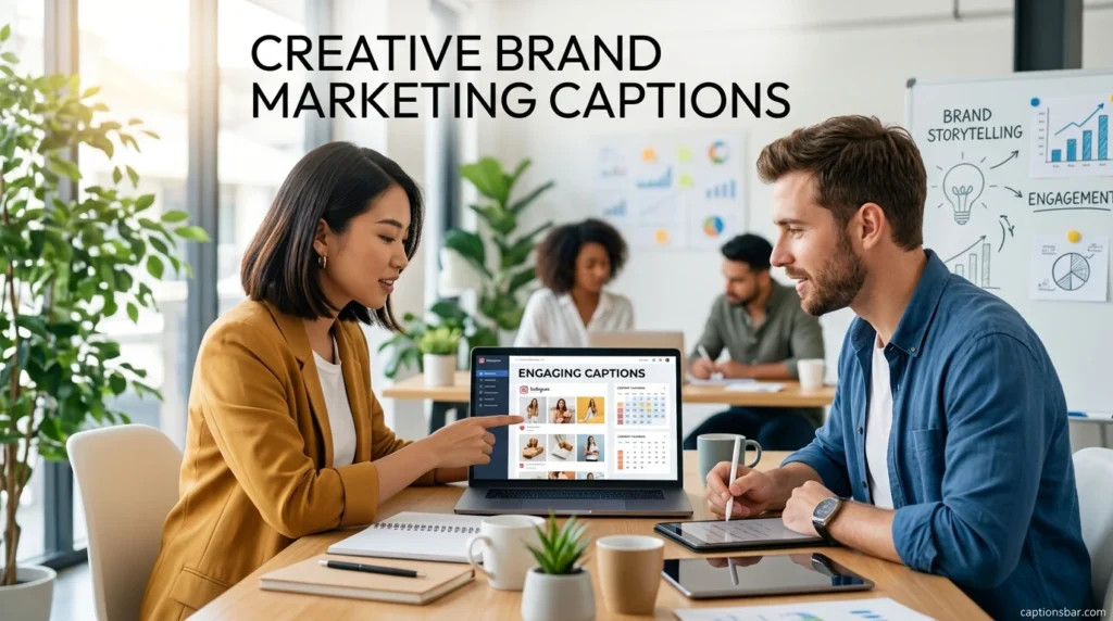 Creative Brand Marketing Captions