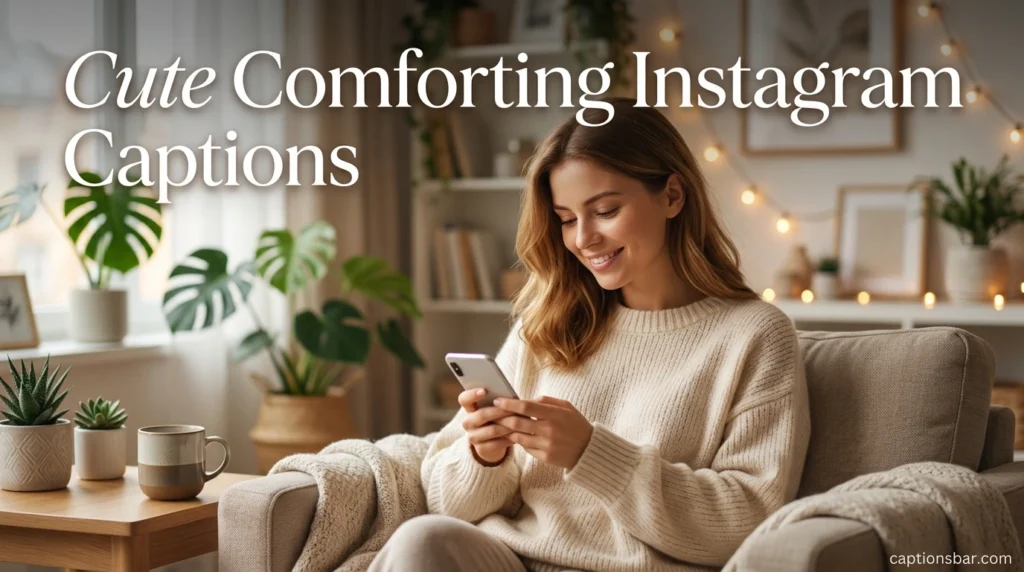 Cute Comforting Instagram Captions