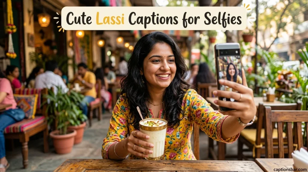 Cute Lassi Captions for Selfies