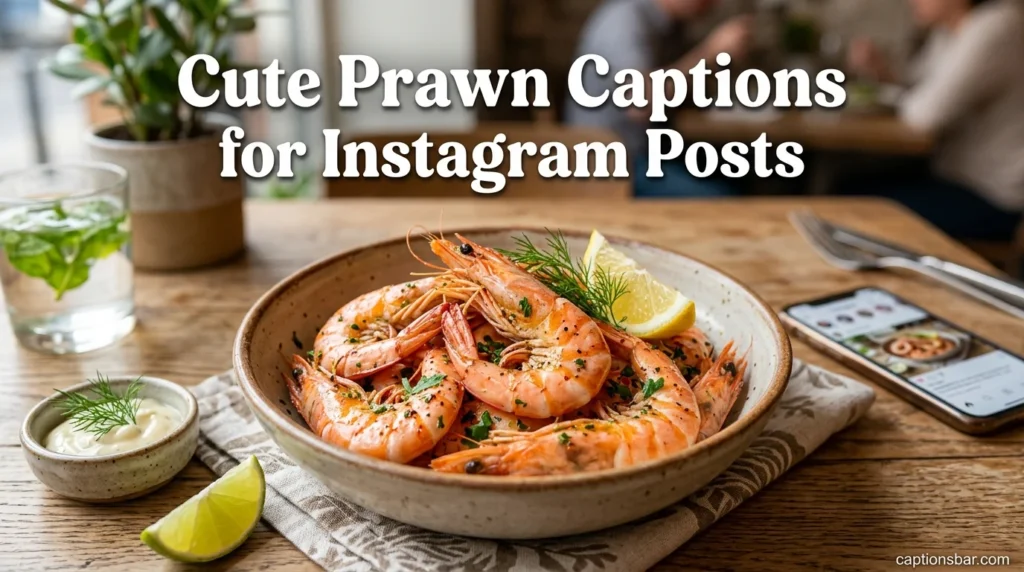 Cute Prawn Captions for Instagram Posts