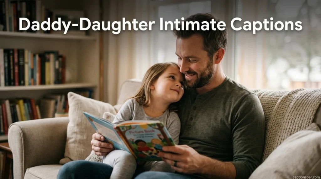 Daddy-Daughter Intimate Captions