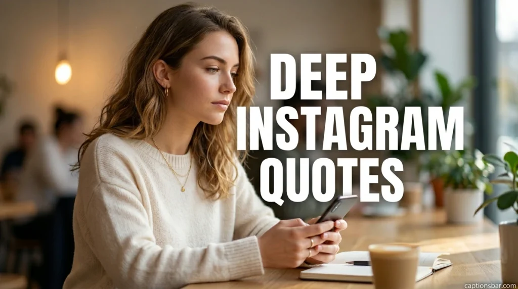 Deep Instagram Quotes
