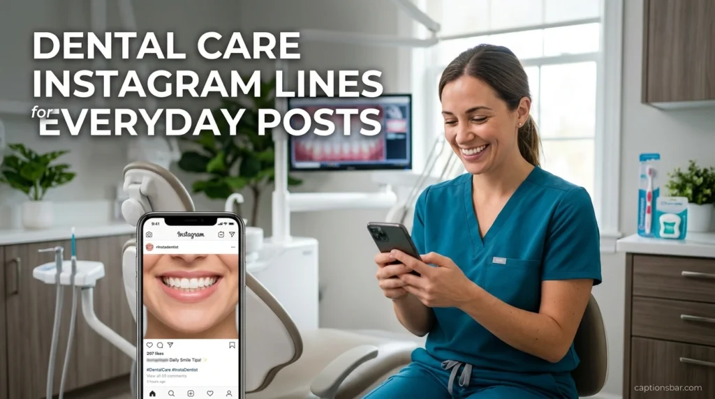 Dental Care Instagram Lines for Everyday Posts