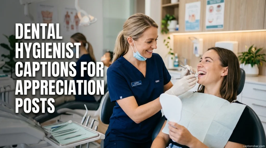 Dental Hygienist Captions for Appreciation Posts