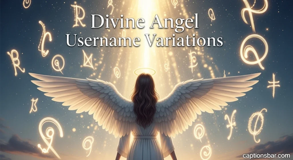 Divine Angel Username Variations