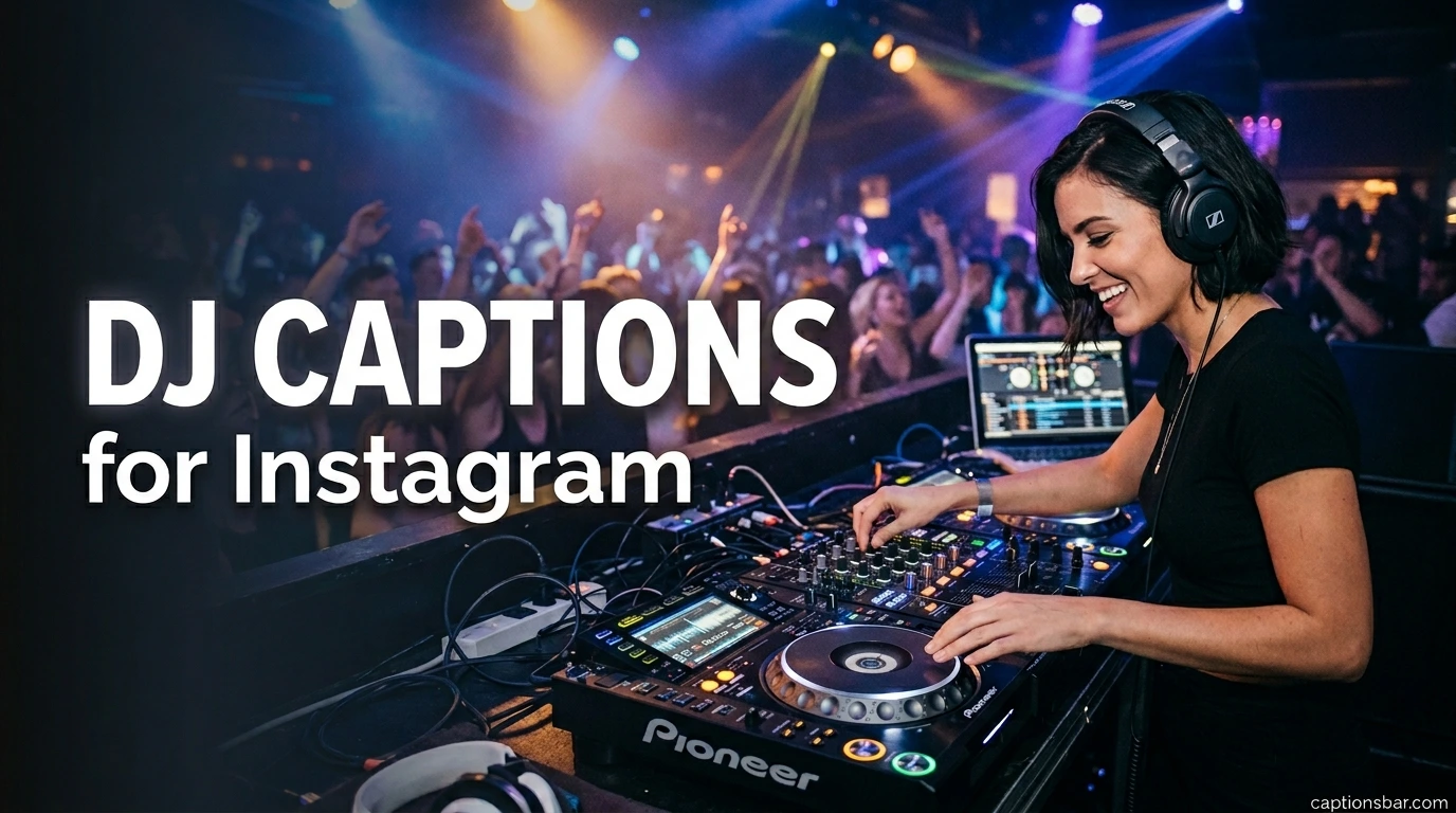 DJ Captions for Instagram